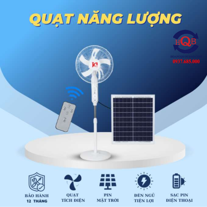 Bảng giá quạt năng lượng mặt trời chính hãng giá rẻ (5)